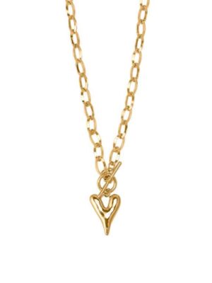 The Puff Heart Necklace